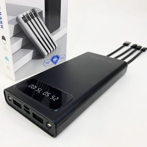 Портативное Зарядное Устройство Павербанк 30000 mAh 2хUSB Power Bank Smart Tech 00017785 фото