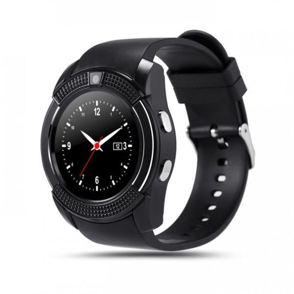 Умные смарт-часы Smart Watch V8. Цвет: черный 00022414 фото