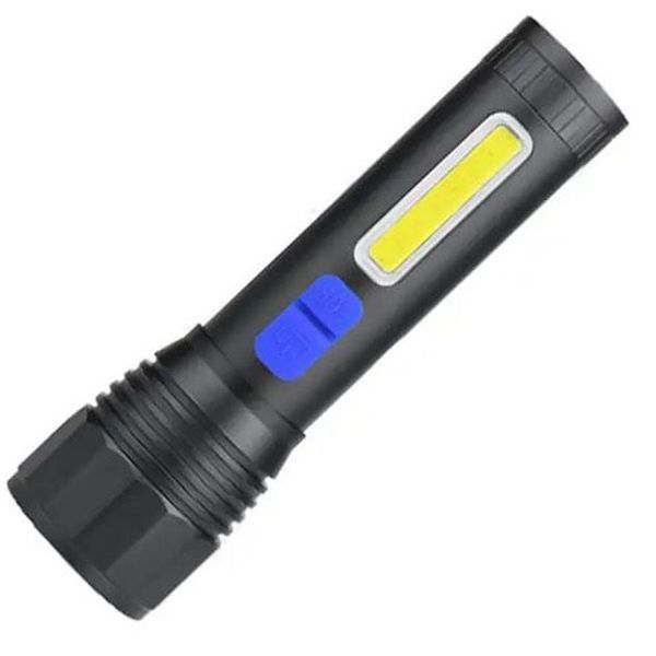 Ліхтар ручний акумуляторний CB-C11-P50-COB, Ліхтарик світлодіодний ручний акумуляторний портативний 00022942 фото