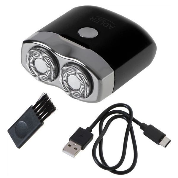 Дорожня бритва бездротова Adler AD 2936 з USB black 00015368 фото