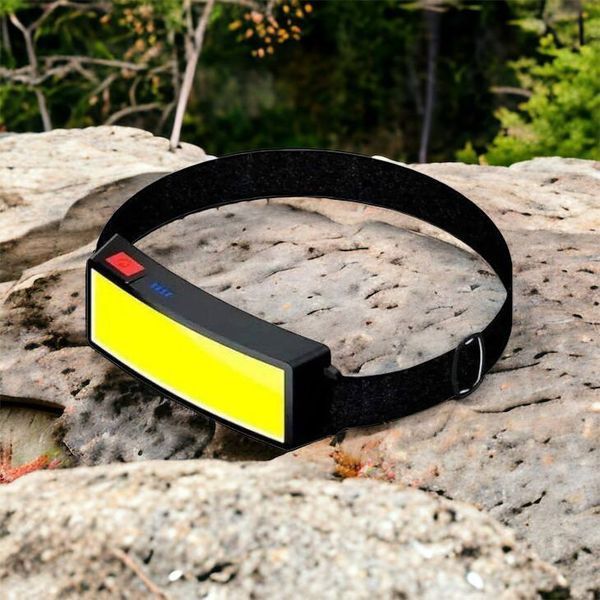 Налобный фонарик яркий рассеивающий для СТО Bailong BL-F007-COB, 3 режима, водостойкий, зарядка от USB 00022907 фото