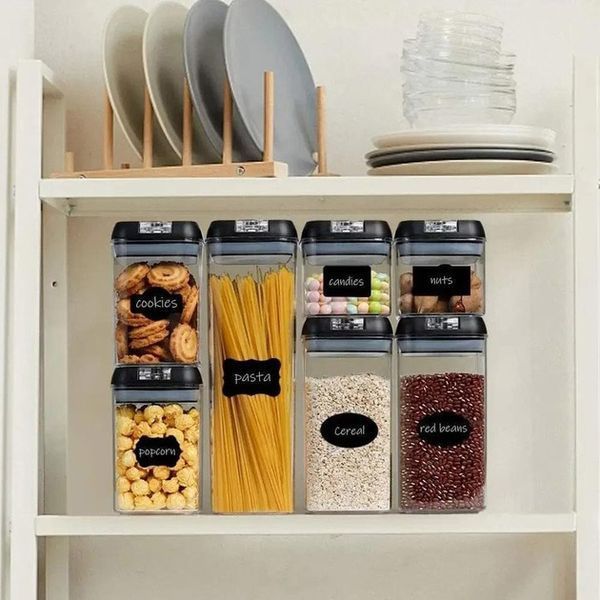 Набор контейнеров для еды FOOD Storage Container Set на защелках с уплотнителем из 7 предметов 00019079 фото