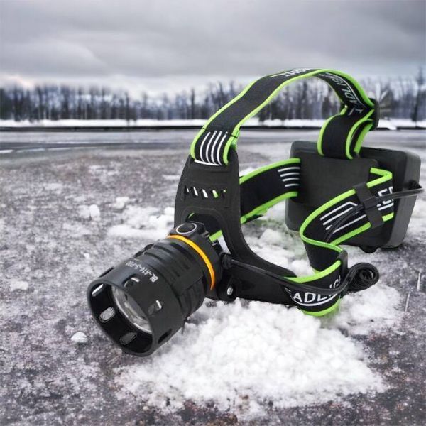 Супер потужний ліхтар налобний Police BL-A14-3-P90 MICRO USB, потужний налобний ліхтар для риболовлі наголовний 00022879 фото