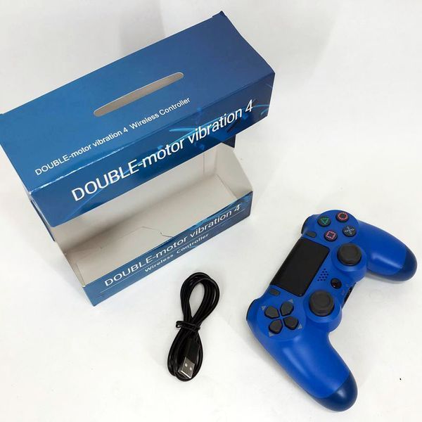 Джойстик DOUBLESHOCK для PS 4, игровой беспроводной геймпад PS4/PC аккумуляторный джойстик. Цвет: синий 00015807 фото