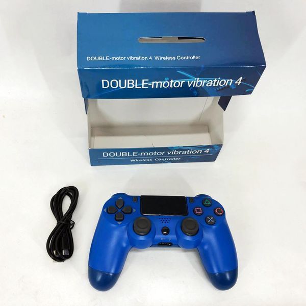 Джойстик DOUBLESHOCK для PS 4, игровой беспроводной геймпад PS4/PC аккумуляторный джойстик. Цвет: синий 00015807 фото