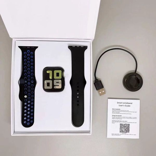 Умные смарт часы Smart Watch T55 с 2 ремешками, поддержка звонков, спортивные режимы, влагозащита ip 67 00022478 фото
