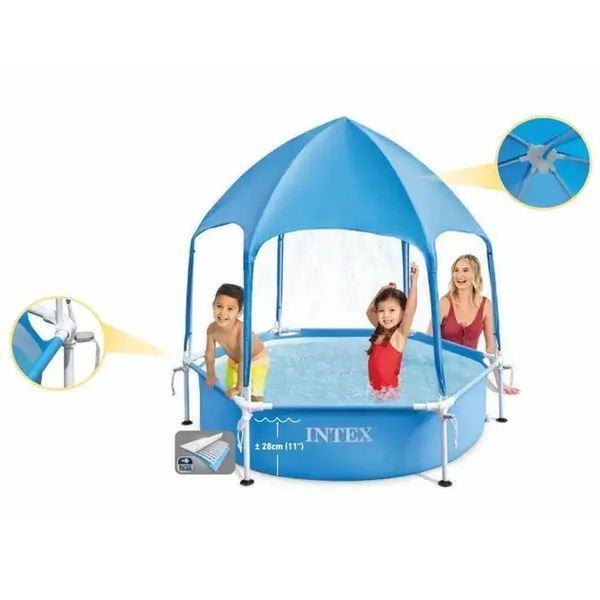Бассейн каркасный METAL FRAME Intex 28209, 183 x 38 см 700 л 00013949 фото