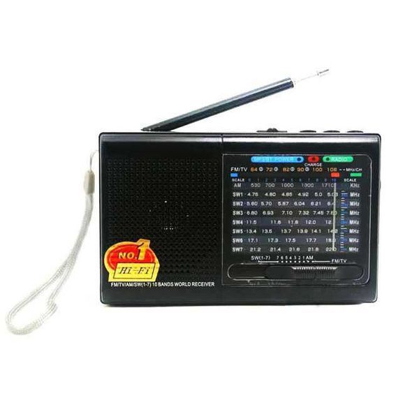 Портативна стовпчик радіо MP3 USB Golon RX-6622. Колір: чорний 00017701 фото