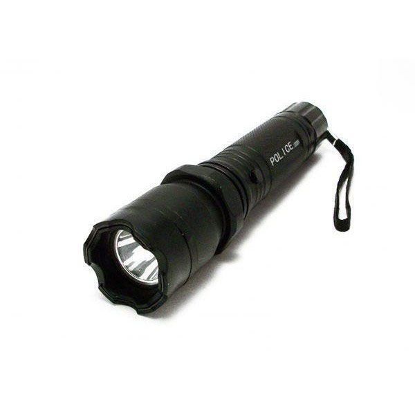 Світлодіодний светодиодный фонарь police bl-1101 зу 220в + чехол, фонарь ручной 00022842 фото