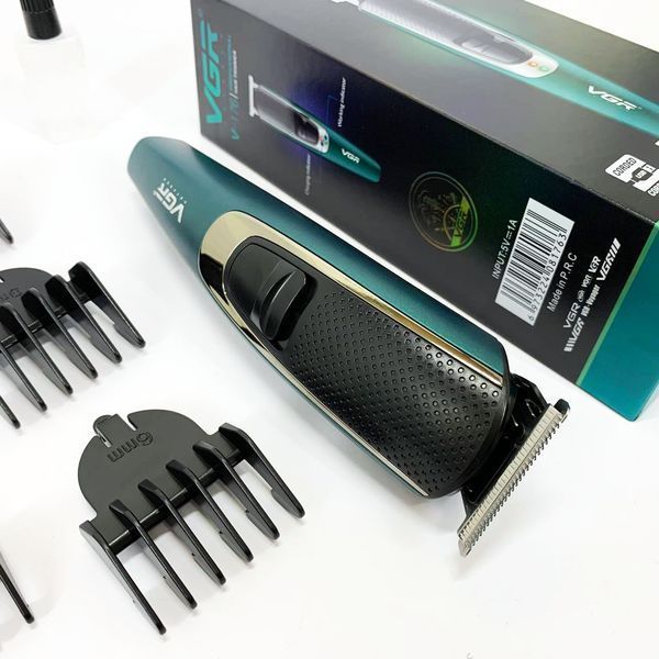 Триммер для бороды и волос VGR V-176 от USB, Профессиональный триммер для стрижки 00014903 фото