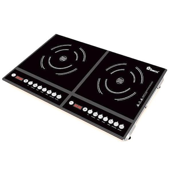 Плита индукционная настольная Domotec MS-5862 4000 Вт, Электрические плиты настольные двухкомфорочные 00019840 фото