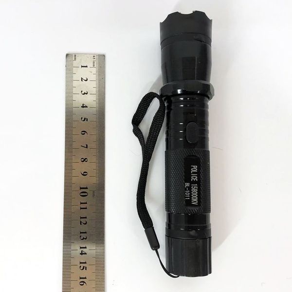 Світлодіодний светодиодный фонарь police bl-1101 зу 220в + чехол, фонарь ручной 00022842 фото