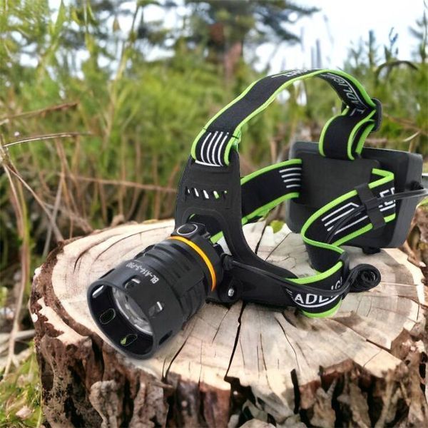 Супер потужний ліхтар налобний Police BL-A14-3-P90 MICRO USB, потужний налобний ліхтар для риболовлі наголовний 00022879 фото