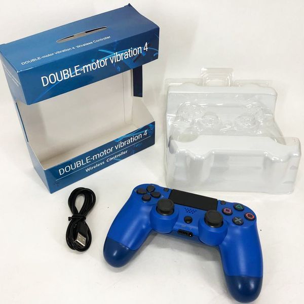 Джойстик DOUBLESHOCK для PS 4, игровой беспроводной геймпад PS4/PC аккумуляторный джойстик. Цвет: синий 00015807 фото