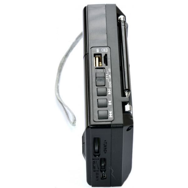 Портативна стовпчик радіо MP3 USB Golon RX-6622. Колір: чорний 00017701 фото