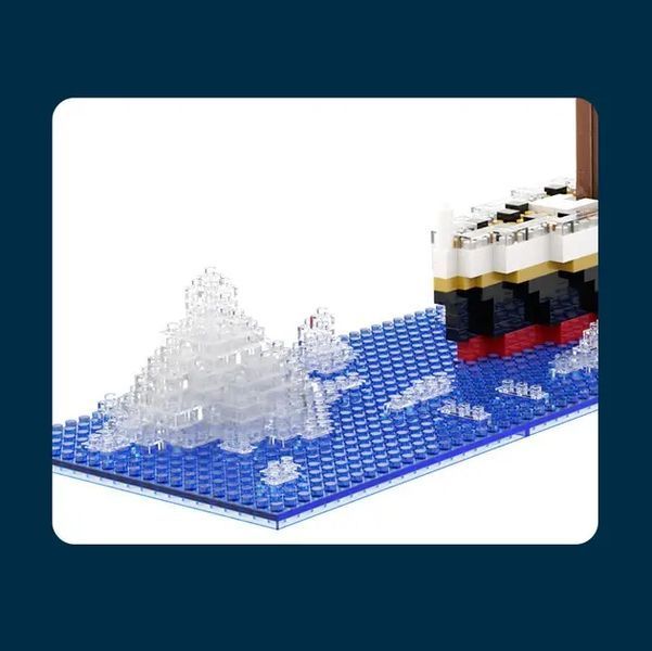 Конструктор корабль Titanic (1878 деталей) mini 00016640 фото