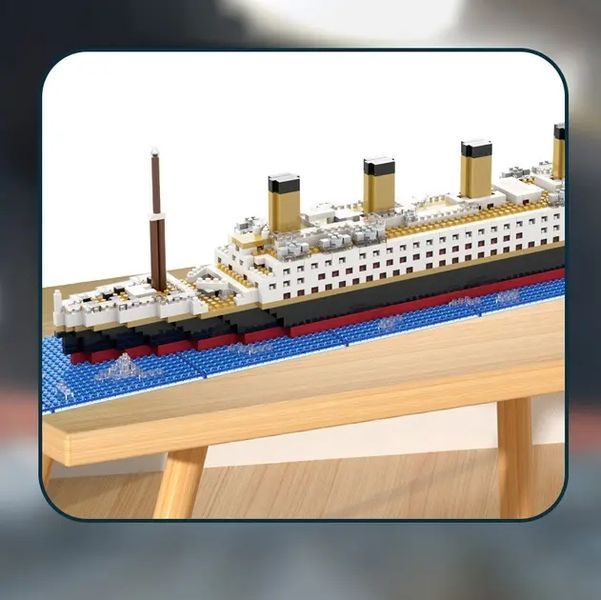 Конструктор корабль Titanic (1878 деталей) mini 00016640 фото
