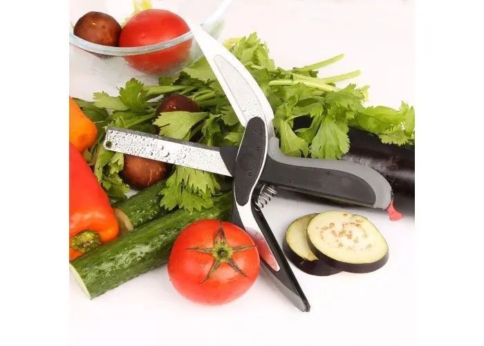 Умный нож ножницы 2 в 1 Clever Smart Cutter 00019363 фото