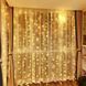 Гирлянда-штора Водопад 3х2 м, 200 LED световой занавес со статическим режимом, теплый белый 220 Вт 00024712 фото 8