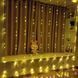 Гирлянда-штора Водопад 3х2 м, 200 LED световой занавес со статическим режимом, теплый белый 220 Вт 00024712 фото 7