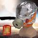 Маска противогаз из алюминиевой фольги, панорамный противогаз Fire mask защита головы от радиации 00014429 фото 15
