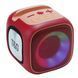 Портативная Bluetooth колонка TG359 7W с RGB подсветкой, Громкая блютуз колонка. Цвет: красный 00017255 фото 16