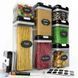 Набор контейнеров для еды FOOD Storage Container Set на защелках с уплотнителем из 7 предметов 00019079 фото 8