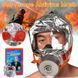 Маска противогаз из алюминиевой фольги, панорамный противогаз Fire mask защита головы от радиации 00014429 фото 5