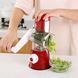 Овощерезка мультислайсер Tabletop Drum Grater Kitchen Master Терка для овощей и фруктов 3 насадки. Цвет: красный 00020135 фото 6
