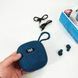 Колонка-Bluetooth із навушниками TG813. Колір: синій 00017753 фото 7