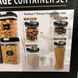 Набор контейнеров для еды FOOD Storage Container Set на защелках с уплотнителем из 7 предметов 00019079 фото 11