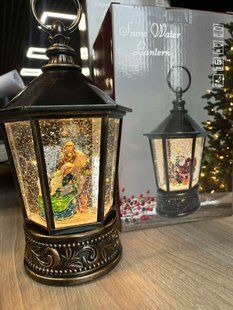 Світлодіодний рождественская ночь музыкальный новогодний фонарь xmas wdl 24077a 00024859 фото
