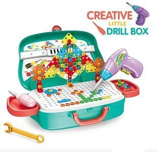 Детский чемоданчик Ремонт Creative Little Drill Box 00016466 фото