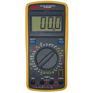Мультиметр HAOYUE DT9208B (26 функцій, тестер діодів і транзисторів, щупи, термопара, підсвітка) 00017754 фото