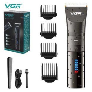 Машинка для стрижки волосся та бороди VGR V-286 00015185 фото