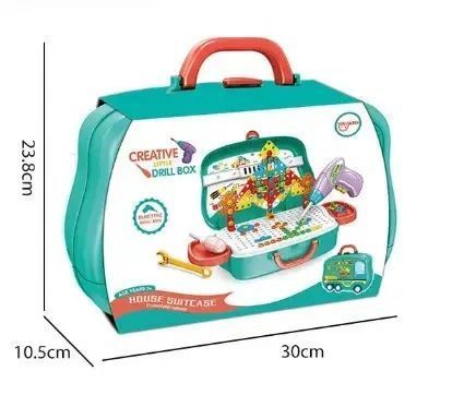 Детский чемоданчик Ремонт Creative Little Drill Box 00016466 фото