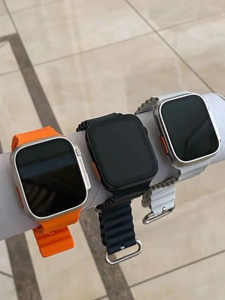 Смарт годинник L8 Ultra Max 49 mm 1:1 Apple Watch! AMOLED.Преміум якість. Є гвинти та фіксатор ремінця 00018100 фото