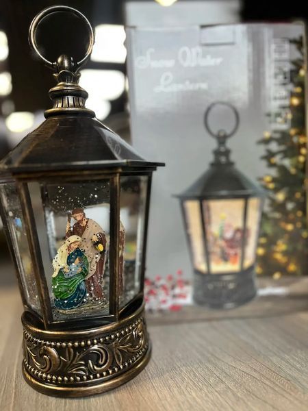 Світлодіодний різдвяна ніч музичний новорічний ліхтар xmas wdl 24077a 00024859 фото