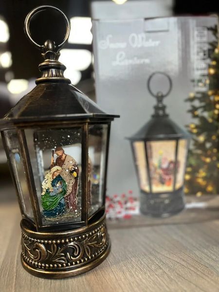 Світлодіодний різдвяна ніч музичний новорічний ліхтар xmas wdl 24077a 00024859 фото