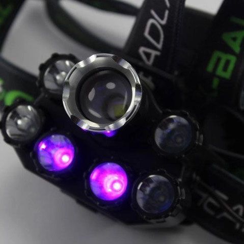 Яркий светодиодный налобный фонарь Bailong Police BL-T78 5 led белый, налобный фонарик с usb зарядкой 00022908 фото