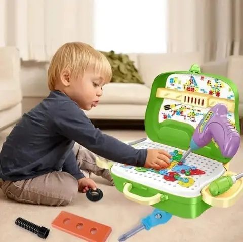 Детский чемоданчик Ремонт Creative Little Drill Box 00016466 фото