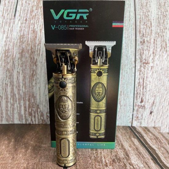 Машинка для стрижки мужская VGR V-085 Электробритва с насадками для бороды Окантовочная машинка 00014345 фото