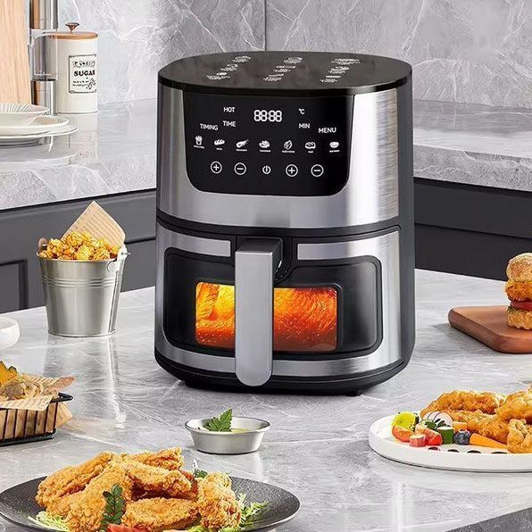 Аерофритюрка для смаження без масла Domotec MS-3221 3500 Вт 7 л 00019952 фото