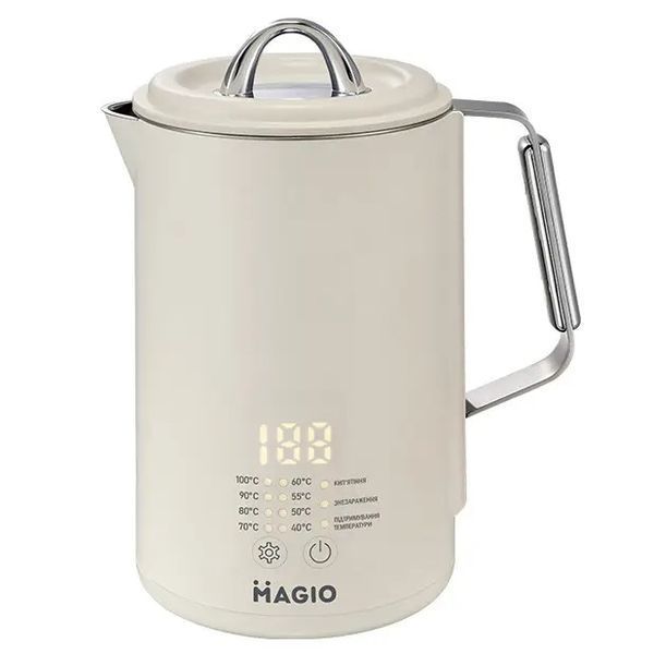 Электрочайник Magio MG-516, 1.5 л, 1500 Вт, с двойными стенками 00019185 фото