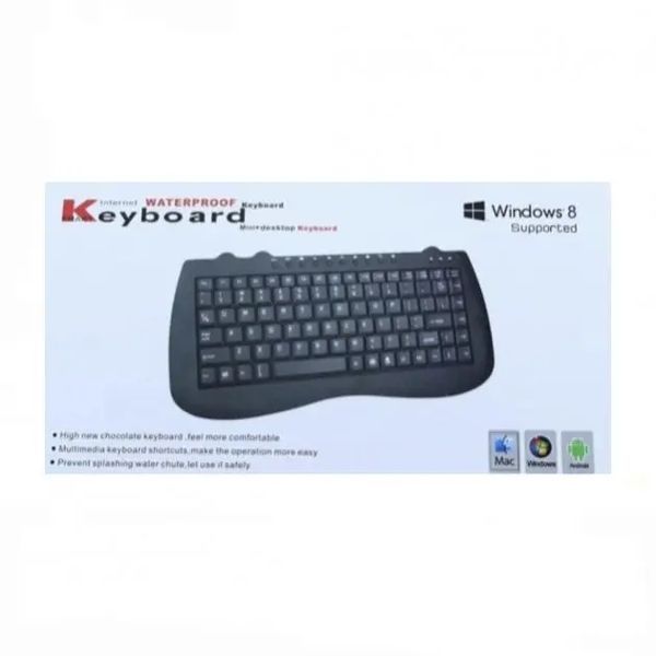 Клавиатура мини проводная USB KP-988 00017813 фото