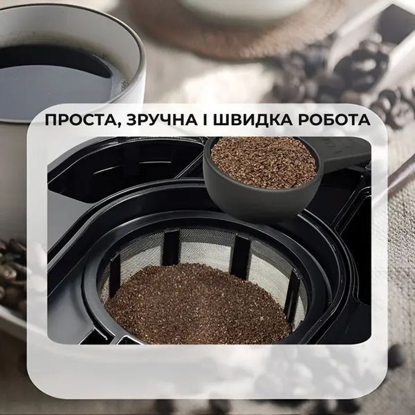 Кофеварка капельная Sokany SK-124 с подогревом 600 мл 00020670 фото