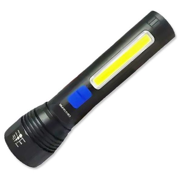 Фонарь ручной аккумуляторный CB-C12-P50-COB, Ручной фонарик led, Водонепроницаемый фонарь 00022943 фото