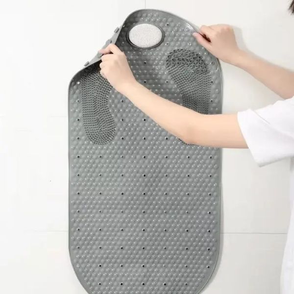 Нековзний килимок з шліфувальним каменем для ванної кімнати Bathroom mat 00024577 фото