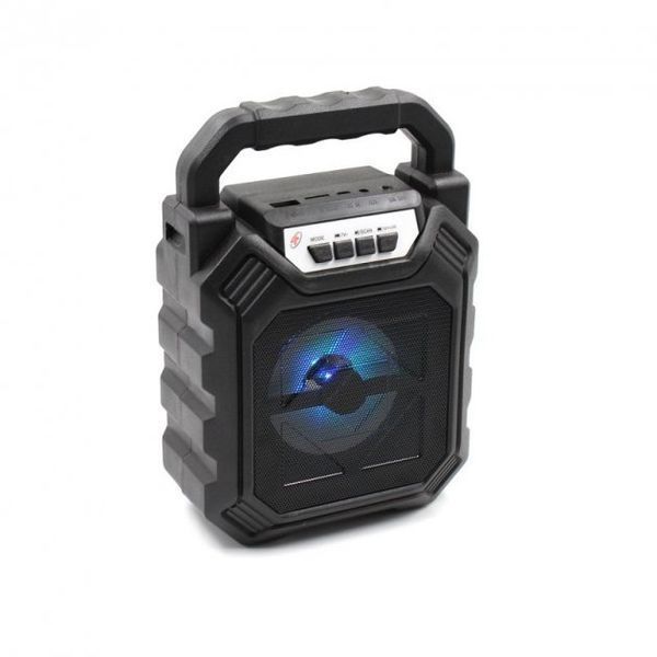 Бездротова портативна колонка Bluetooth YF-668BT. Колір: чорний 00017619 фото