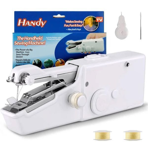 Портативная мини-швейная машинка HANDY SWITCH CS-101B, Ручная швейная машинка удобная компактная 00013471 фото